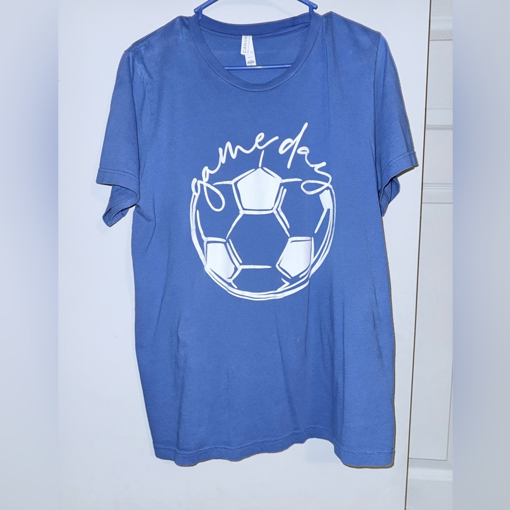 Bella Canvas Blue Tee
